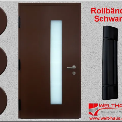 Türbänder für Vollaluminium-Systeme · WeltHaus