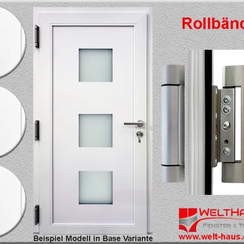 Türbänder für Aluminium-Kunststoff-Systeme · WeltHaus
