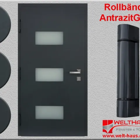 Türbänder für Vollaluminium-Systeme · WeltHaus